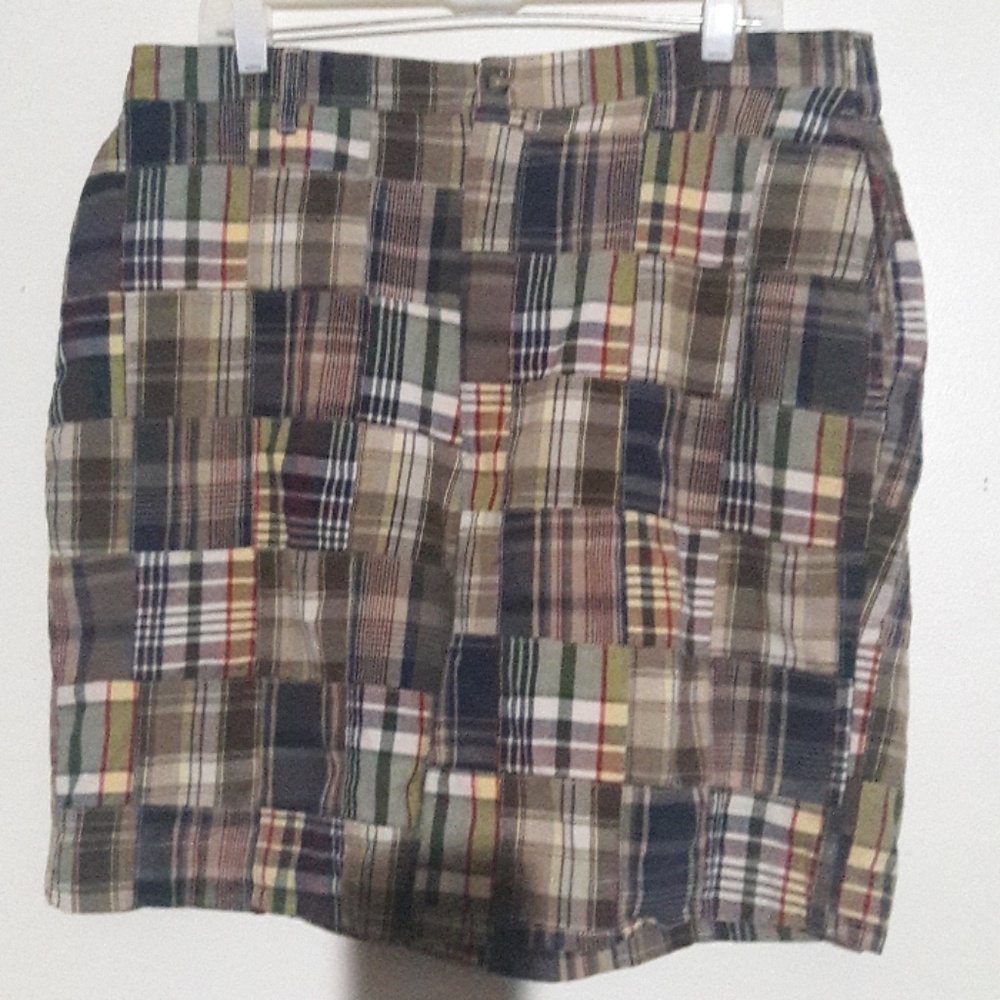 Jos. A Bank 36" plaid flat front Shorts